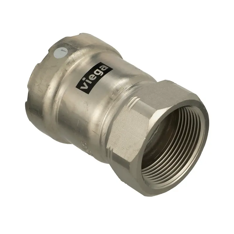 Viegamegapress 316 Fkm Fpt Adapter - 1-1/2" X 1-1/2" (Fpt) [91260] 1
