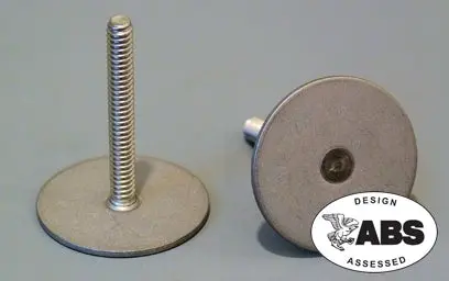 Weld Mount 1.50In Tall #10 St125-1024-24Ss Ss Stud 1.25In Base 10 Pack 1