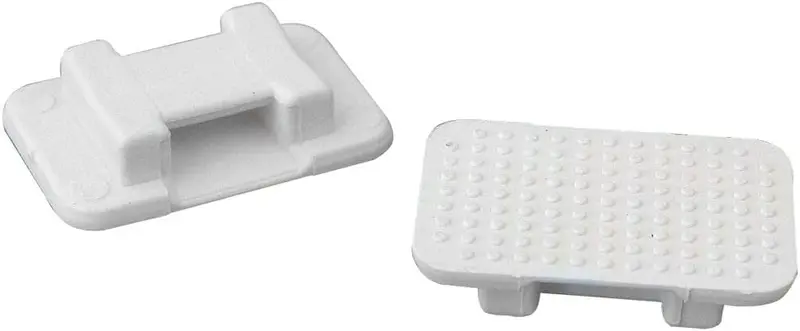 Weld Mount At-5 Wire Tie Mount, Large White 50 Pack At-5-50 1