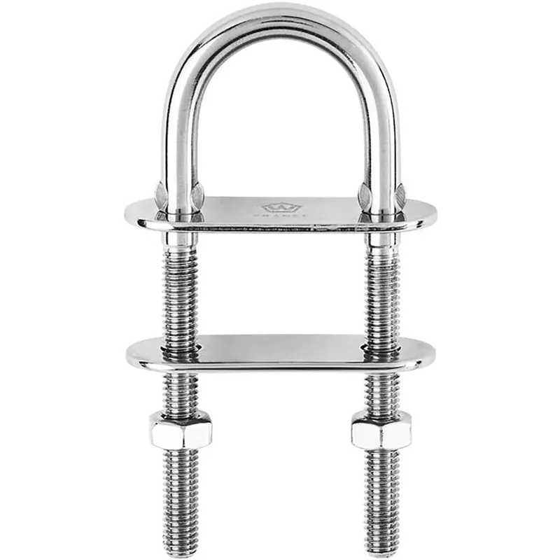Wichard U-Bolt Pad Eye - 12Mm Diameter - 15/32" - 130Mm Length - 5-1/8" [6526W] 1