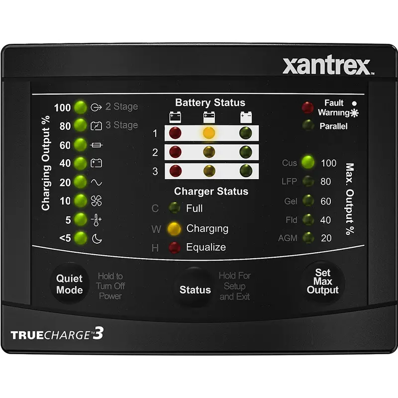 Xantrex Truecharge3 Remote Panel [808-8040-10] 1