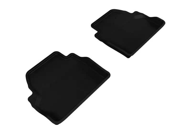 3D Maxpider Kagu All-Weather Rear Floor Mats For 2014–2020 Bmw 4 Series F32 – Black 1