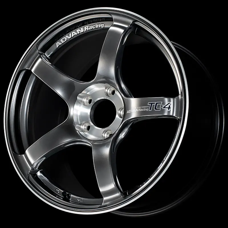 Advan Tc-4 Se 16X7.0 / +31 Offset / 4-100 / 63Mm Bore / Racing Hyper Black & Diamond Cut 1