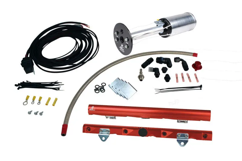 Aeromotive Fuel Delivery System For C6 Corvette: A1000 Pump, Ls7 Rails, Wiring Kit & Fittings 1