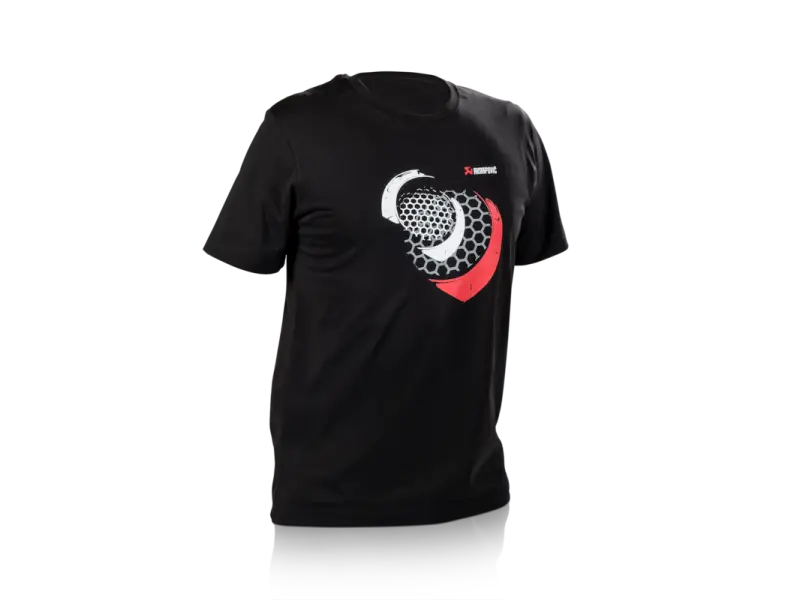 Akrapovic Lifestyle Mesh T-Shirt For Men – Black, Xl 1