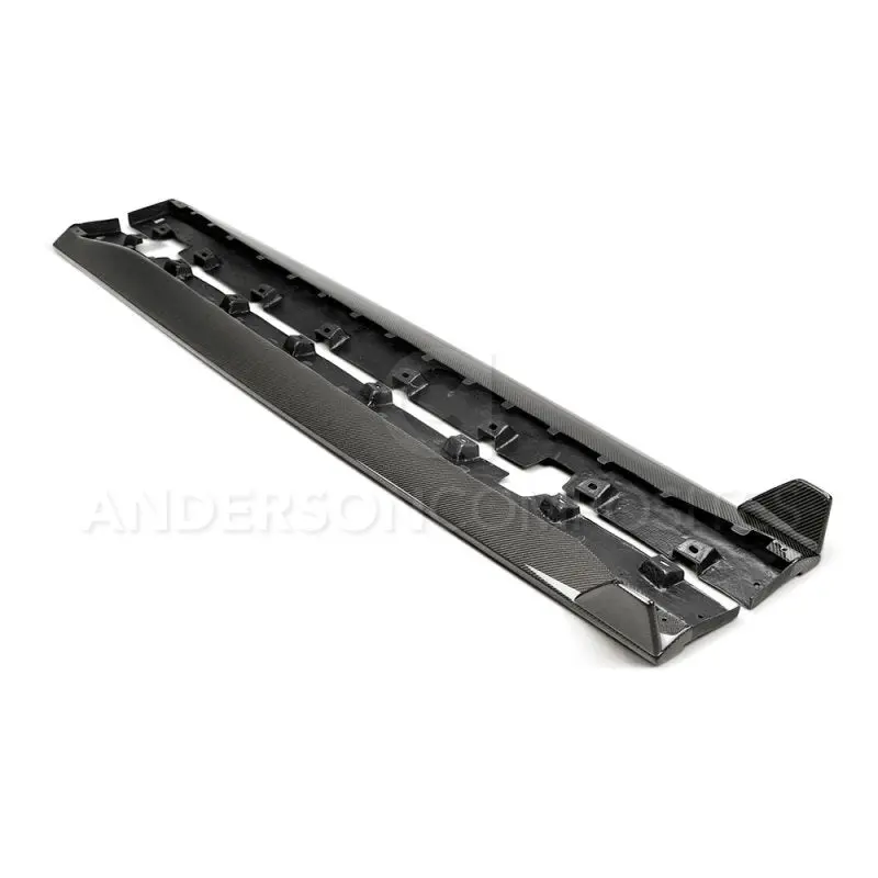 Anderson Composites Gt350-Inspired Rocker Panel Splitter For 2015–2017 Ford Mustang Gt 1
