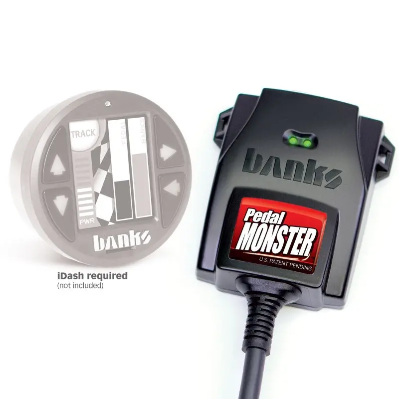 Banks Power Pedal Monster Standalone Throttle Controller – Aptiv Gt150, 6-Way Adjustment, Compatible With Idash 1.8 1
