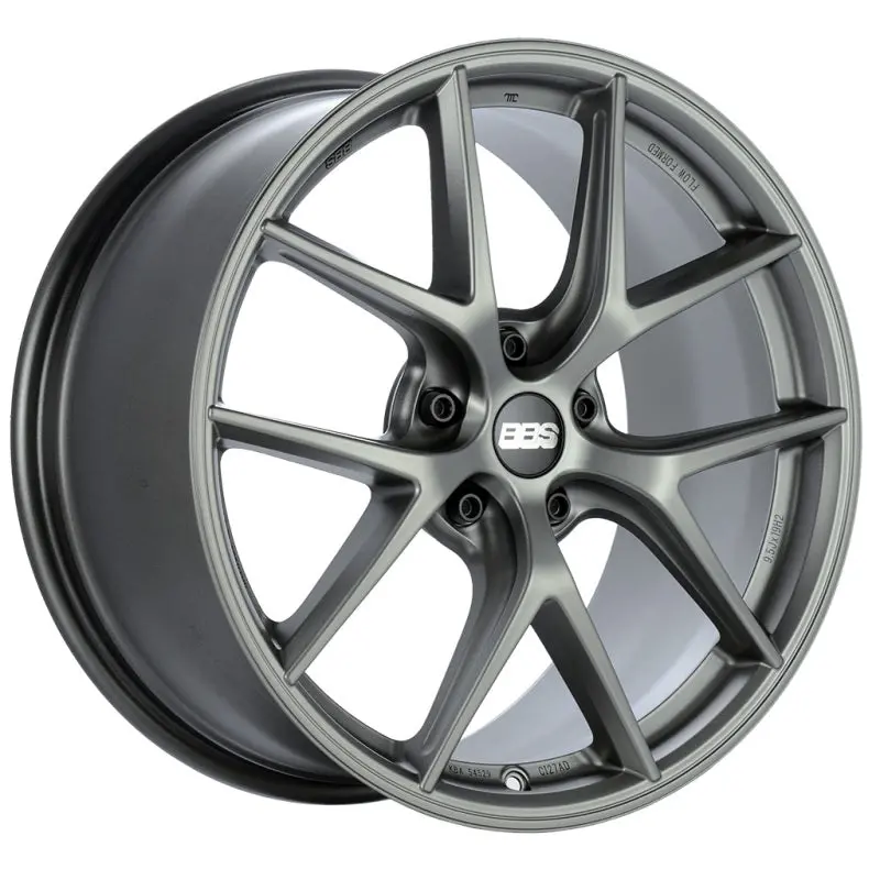 Bbs Ci-R Forged Alloy Wheel – 20X9.5, Et78, Satin Platinum Finish 1