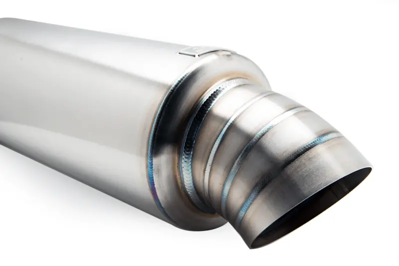 Blox Racing 3.5In Street Muffler With Turndown Tip 1