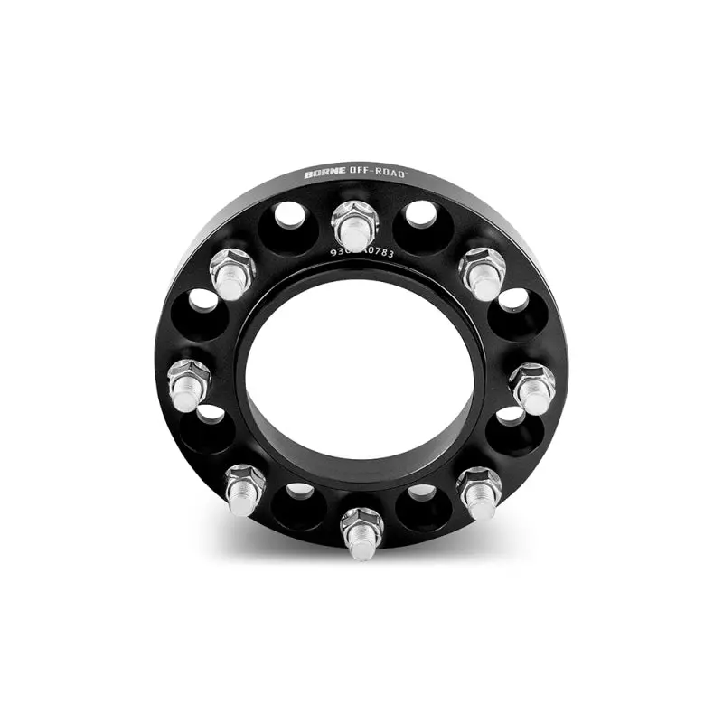 Borne Off-Road Black Wheel Spacers – 8X165.1Mm / 116.7Mm Bolt Pattern, 32Mm Thickness, M14 Thread 1