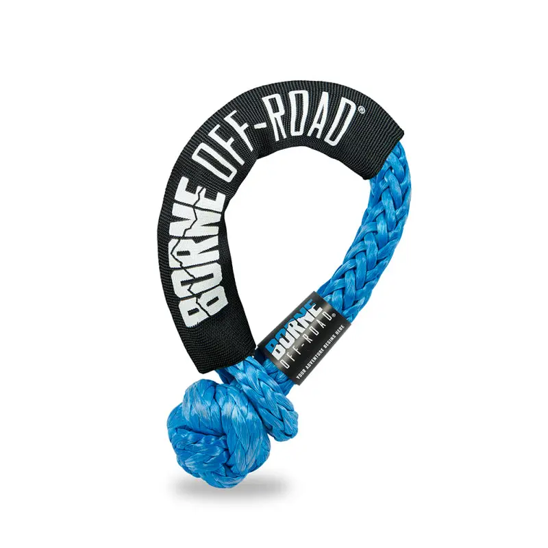 Borne Off-Road Soft Shackle – 7/16" X 20", Blue Dyneema Construction 1