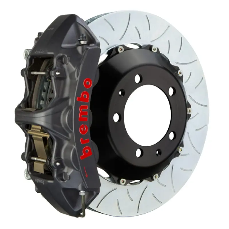 Brembo 15-20 Rs3 Sportback Front Gts Bbk 6 Piston Cast 380X34 2Pc Rotor Slotted Type3-Black Ha 1