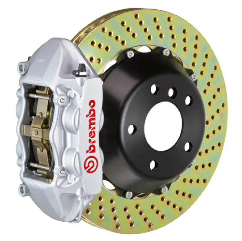 Brembo Gt Big Brake Kit For 2012–2014 Bmw 328I (Excluding Xdrive & M-Sport) – Front, 365×29Mm Drilled Rotors, 4-Piston Calipers 1