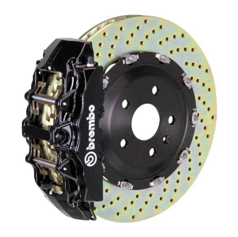 Brembo Gt Big Brake Kit For 2016–2023 Mercedes-Benz Metris (W447): Front 6-Piston Calipers, 380X34Mm Drilled Rotors 1