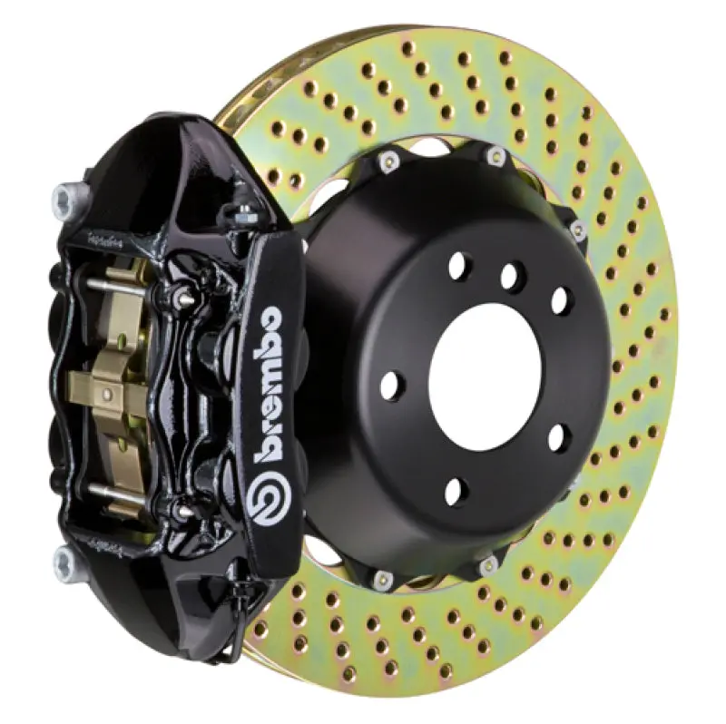 Brembo Gt Big Brake Kit For Rolls-Royce Phantom – Drilled Two-Piece Rear Rotors (380×28Mm), 4-Piston Calipers 1