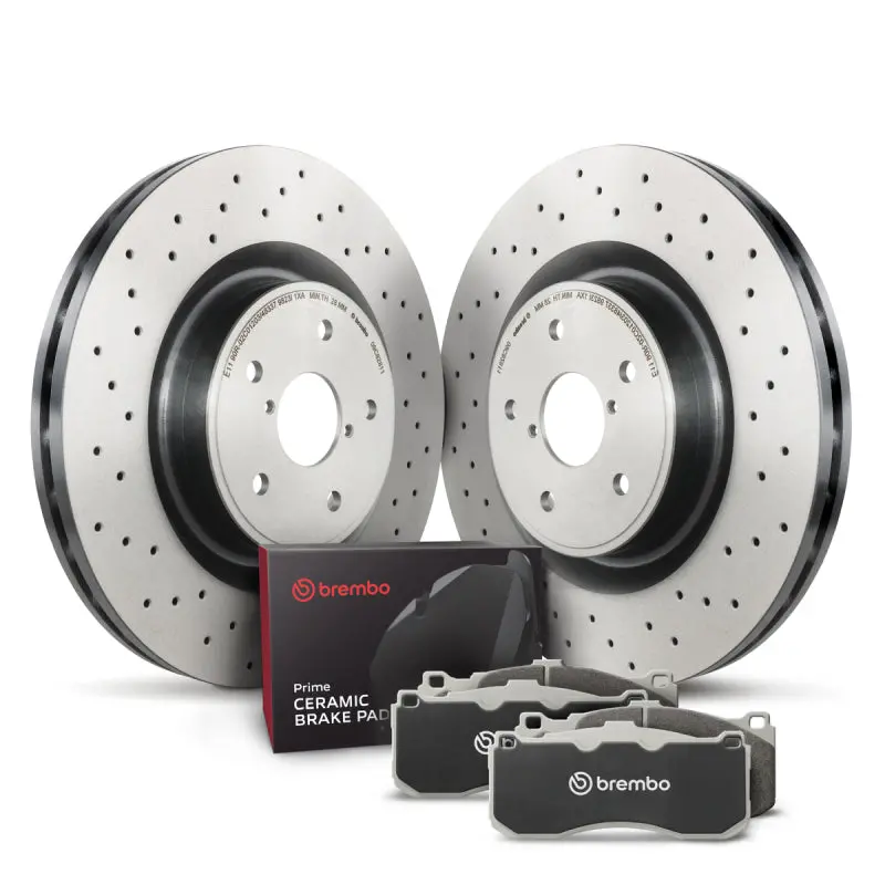 Brembo Oe Front Brake Disc Kit For 2005–2008 Porsche Boxster And 2007–2008 Cayman 1