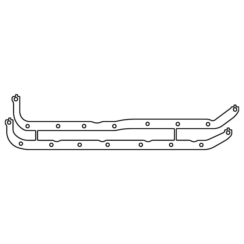 Cometic Cosworth Bd Series Oil Pan Rail Kit With Afm Compatibility – .060" Thickness For Lotus Twin Cam Fva/Fvc Engines 1