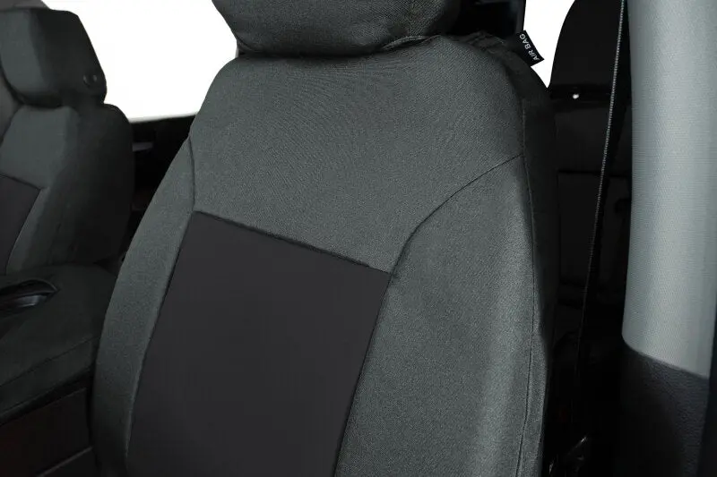 Covercraft 15-20 Ford F150 Endura Precisionfit Custom Front Row Seat Covers - Charcoal/Black 1