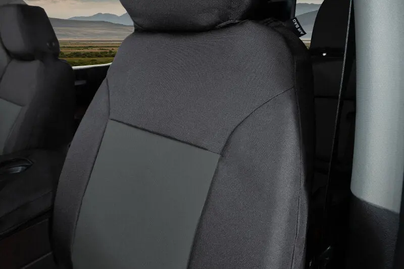 Covercraft 18-24 Toyota Camry Endura Precisionfit Custom Front Row Seat Covers - Black/Charcoal 1