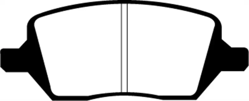 Ebc 04-05 Buick Terraza 3.5 Fwd Greenstuff Rear Brake Pads 1