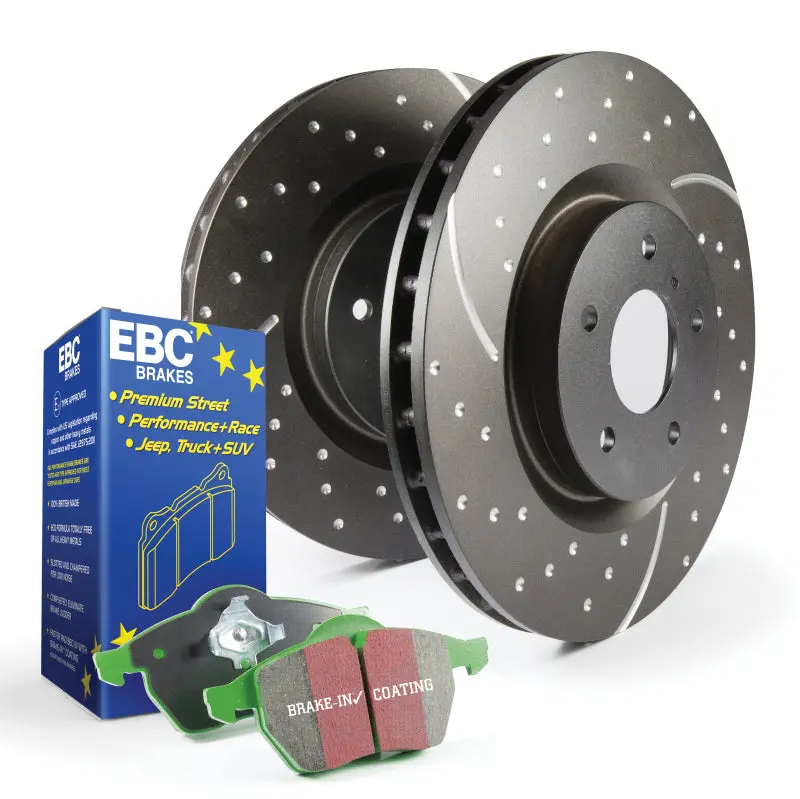 Ebc S10 Brake Kit – Greenstuff Pads & Gd Series Rotors For Select Applications 1