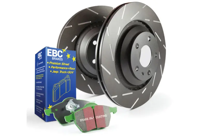 Ebc S2 Brake Kit – Greenstuff Pads With Usr Slotted Rotors 1