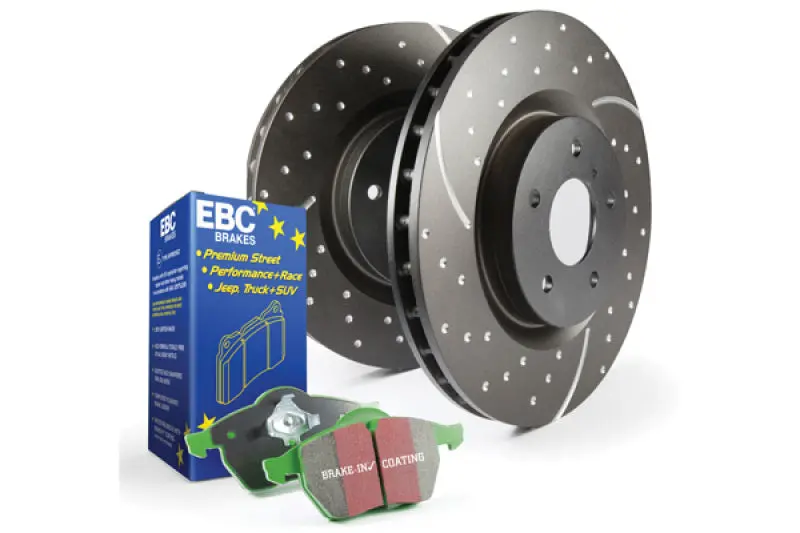 Ebc S3 Brake Kit: Greenstuff Performance Pads And Gd Sport Rotors 1