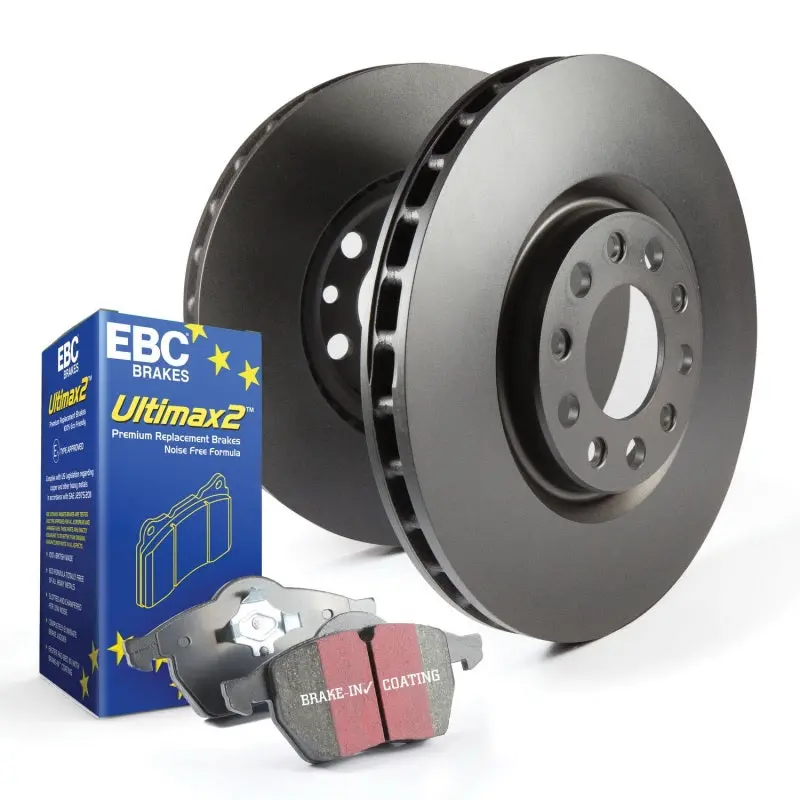 Ebc Ultimax Brake Kit: Entry-Level Performance Pads + Rk Rotors 1