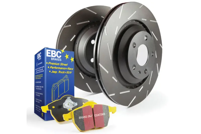 Ebc Yellowstuff Brake Kit: Track-Optimized Pads + Usr Drilled Rotors 1