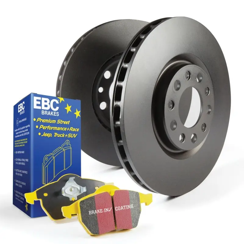Ebc Yellowstuff Brake Pad & Rk Rotor Kit For Nissan S13 (Silvia/Sunny) 1