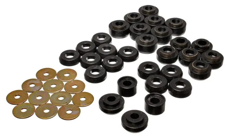 Energy Suspension Heavy-Duty Body Mount Kit For Chevrolet 4-Door Sedans – Ideal For Fleet, Taxi & Track Use 1