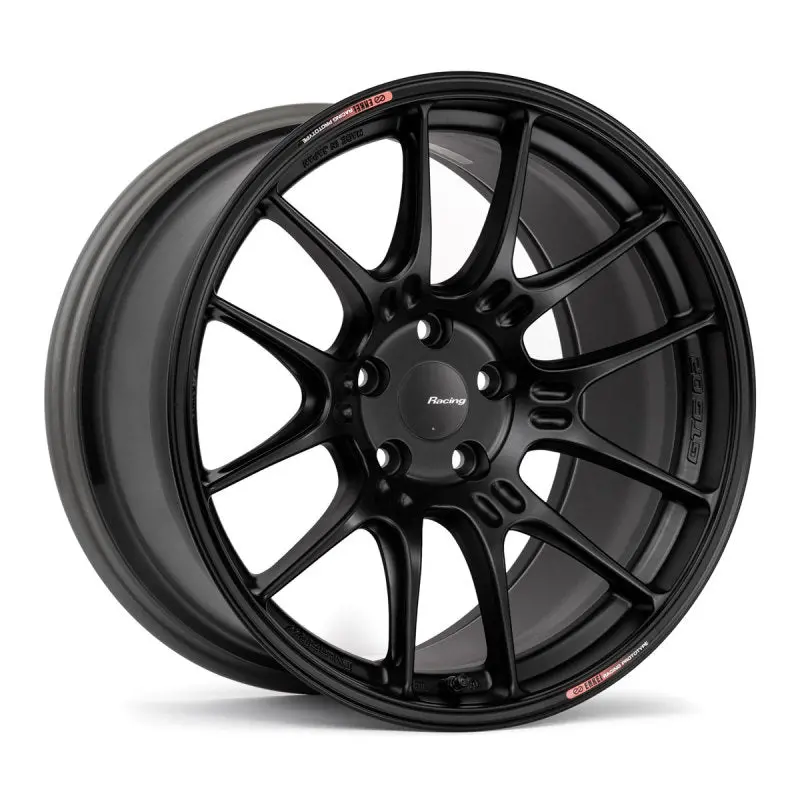 Enkei Gtc02 Matte Black Wheel – 18×8, 5×114.3, 45Mm Offset, 75Mm Center Bore 1
