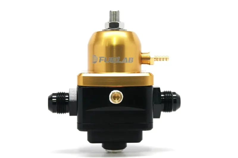 Fuelab 529 Electronic Efi Fuel Pressure Regulator – Adjustable, Dual -6An Ports (Inlet & Return), Green Anodized Housing 1