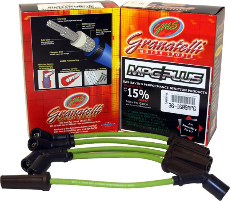 Granatelli Mpg Plus Ignition Wires For 1983–1984 Volkswagen Quantum 2.1L 5-Cylinder 1