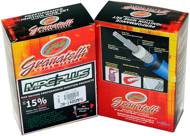Granatelli Performance Ignition Wires For 1993–1995 Isuzu Rodeo 3.2L V6 1