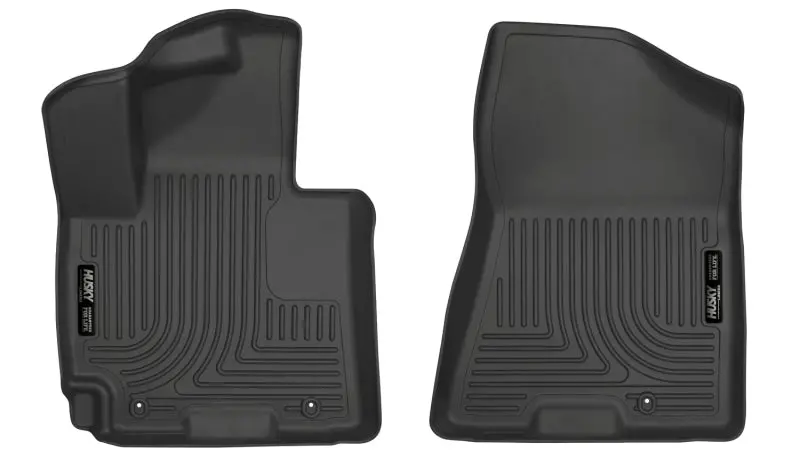Husky Liners Custom-Fit Front Floor Mats – Black, For 2016–2017 Hyundai Tucson 1
