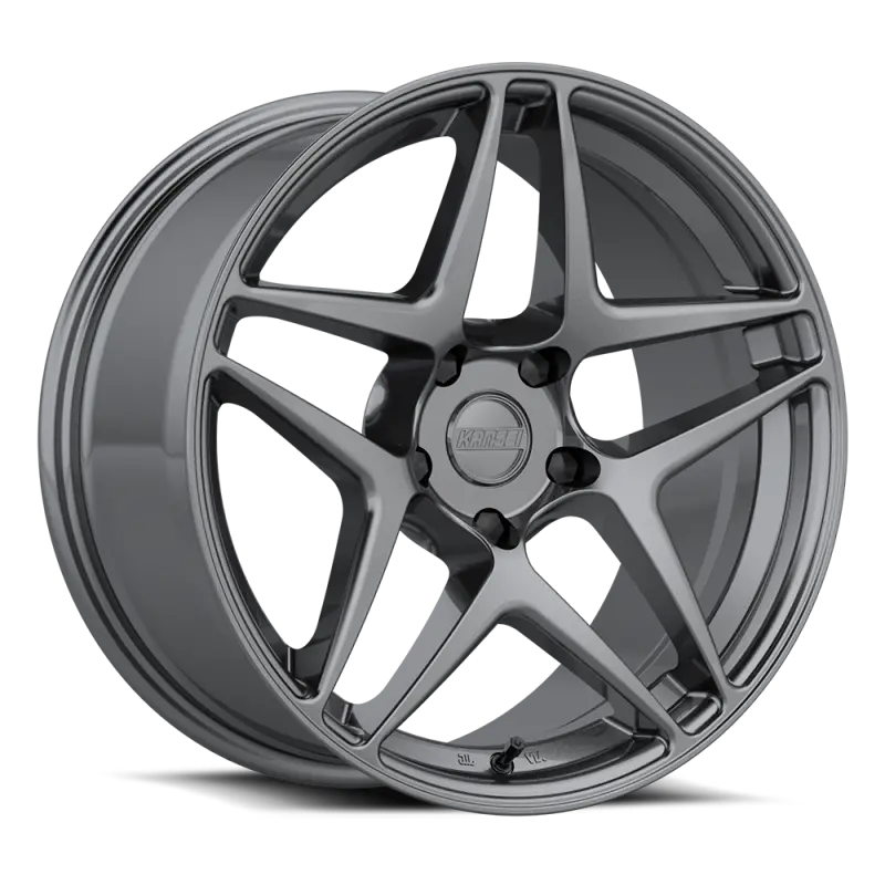 Kansei K15G Astro 19X8.5In / 5X114.3 Bp / 35Mm Offset / 73.1Mm Bore - Gunmetal Wheel 1