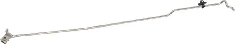 Kentrol Polished Silver Hood Prop Rod For 2007–2018 Jeep Wrangler Jk Models 1