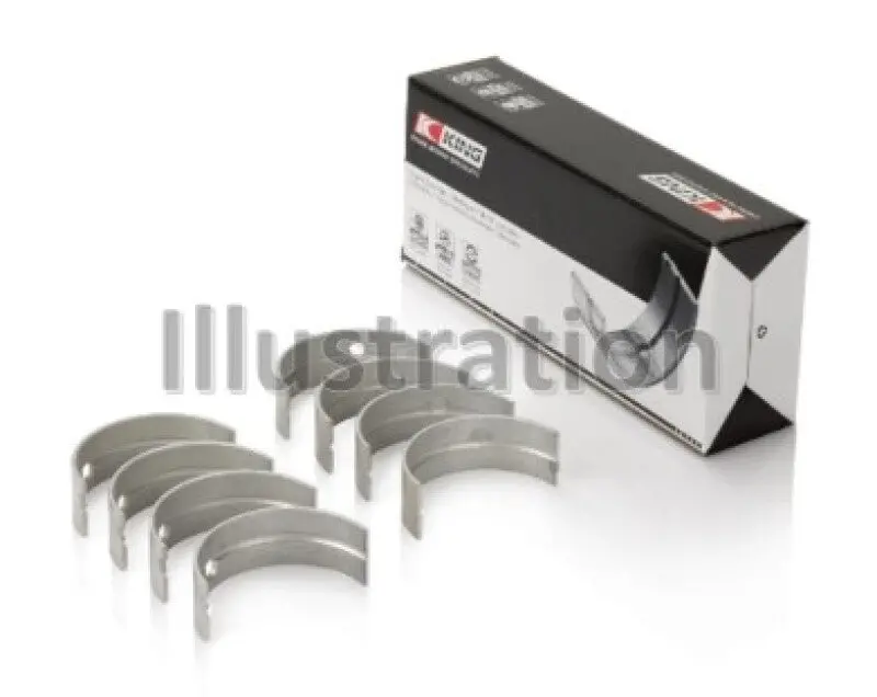 King Engine Bearings – Honda J30/J35 Main Bearing Set, Oversize +0.75Mm 1