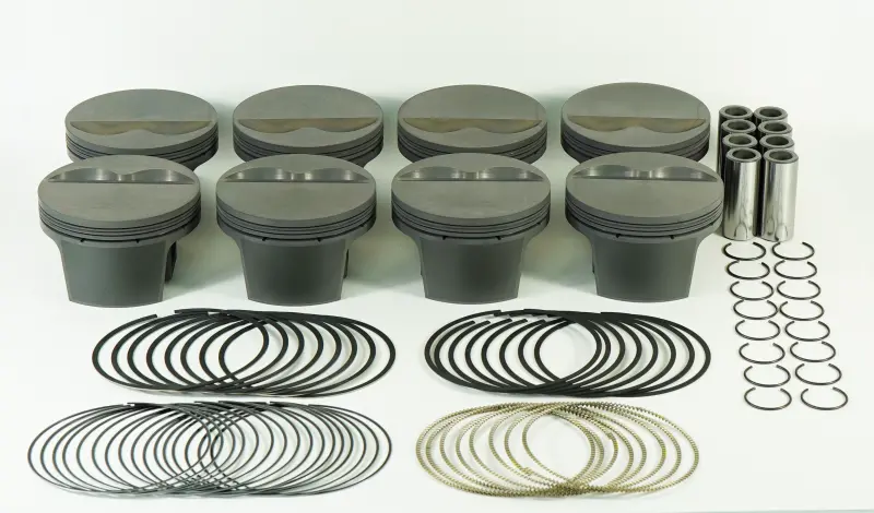 Mahle Motorsport Forged Piston Set – Sbc 381Ci, 4.165" Bore, 3.48" Stroke, 6.125" Rod, -5Cc Dome, 11:1 Cr (8-Piece) 1