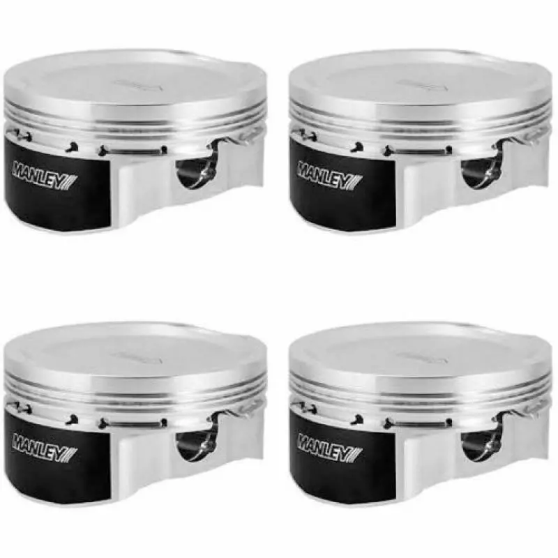 Manley Forged Pistons For Mitsubishi 4G63/4G63T – 86Mm Bore, 9.0:1 Cr, -8Cc Dish, Extreme-Duty Ring Pack 1