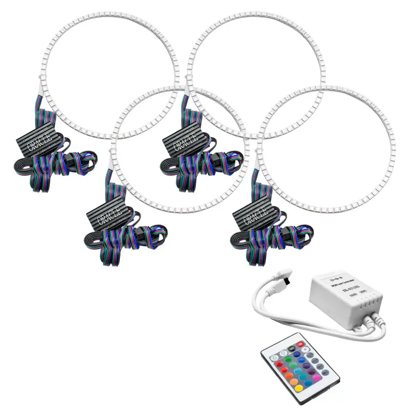 Oracle Colorshift Halo Lighting Kit For 2007–2008 Hyundai Tiburon With Simple Controller 1