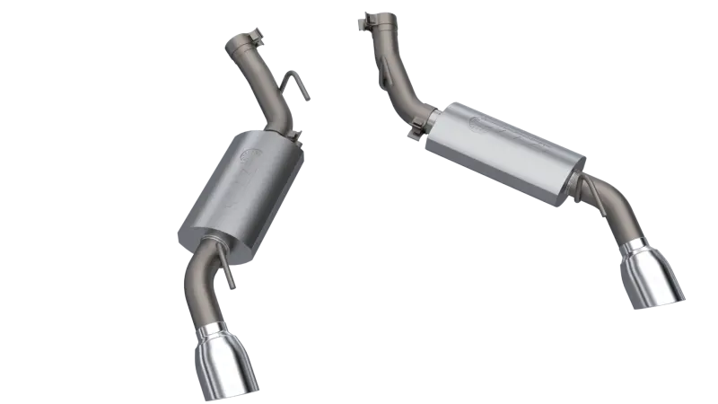 Qtp Axle-Back Exhaust System For 2014–2015 Camaro Ss 6.2L – 304 Stainless Steel With 4.5-Inch Tips 2