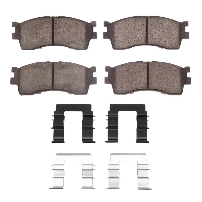R1 01-05 Kia Spectra Front Optimum Oe Pads & Hardware Kit 1