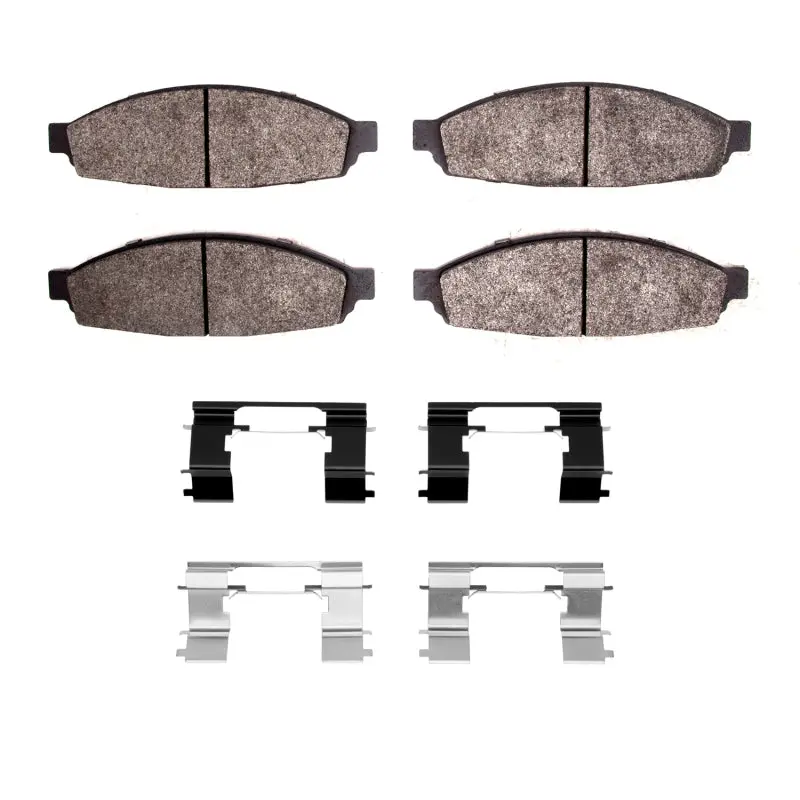 R1 03-05 Lincoln Aviator Front Optimum Oe Pads & Hardware Kit 1