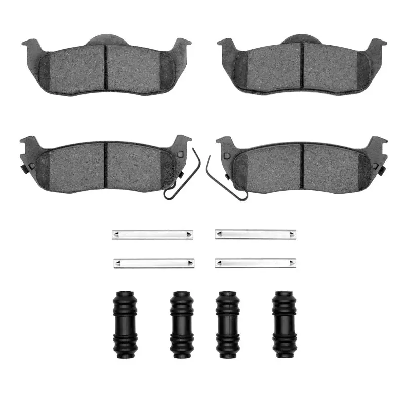 R1 04-15 Infiniti Qx56 Rear Semi Met Pads & Hardware Kit 1