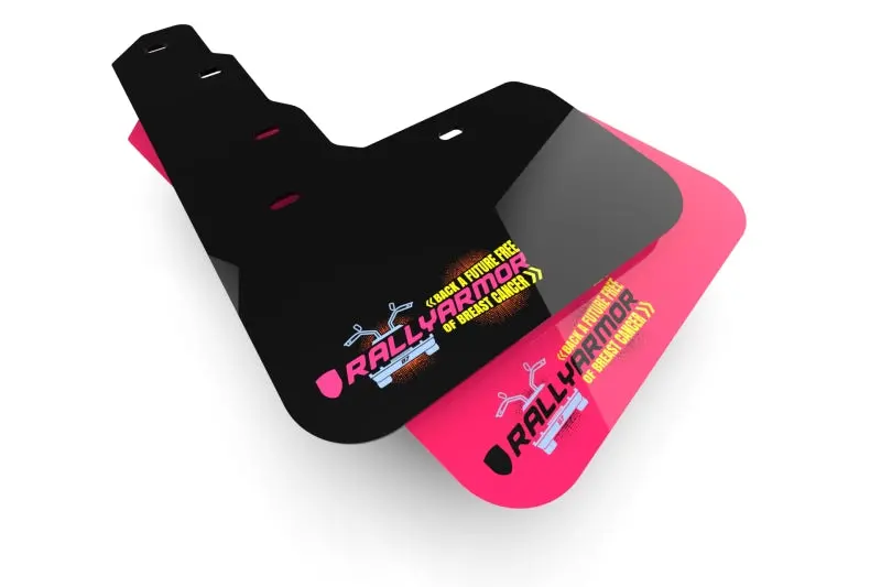Rally Armor Bce-Branded Pink Mud Flaps For 2015–2019 Subaru Legacy 1