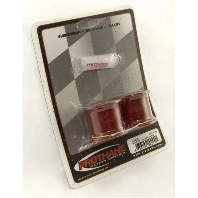 Rugged Ridge Red Polyurethane Track Bar Bushings For 1987–1995 Jeep Wrangler Yj – Front And Rear Pair 1