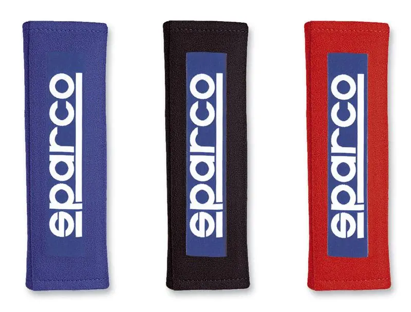 Sparco 3-Inch Blue Racing Belt Pad For Harness Systems 1