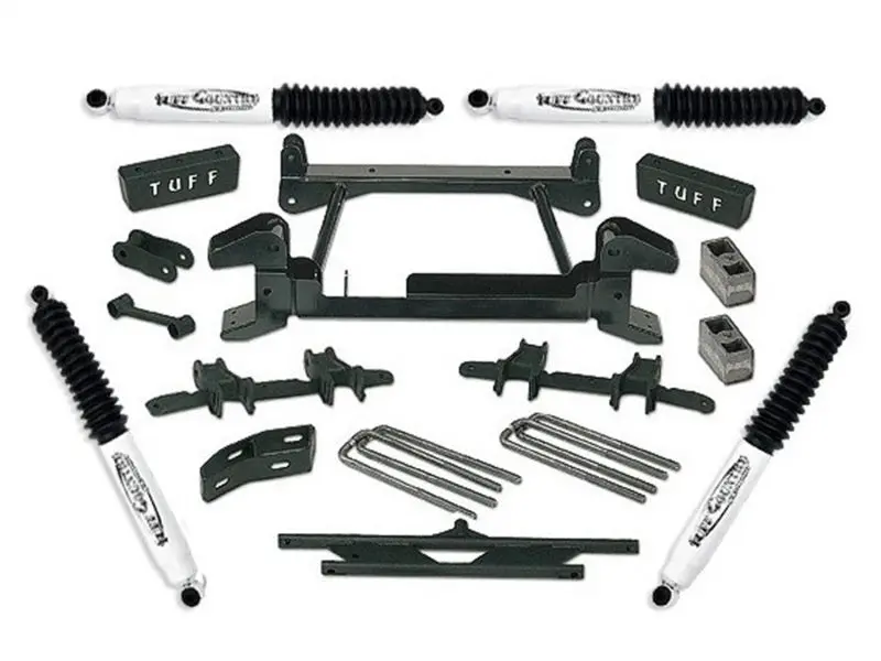 Tuff Country 4-Inch Lift Kit With Sx8000 Shocks For 1994–1998 Chevy Tahoe 1500 4-Door 4X4 1